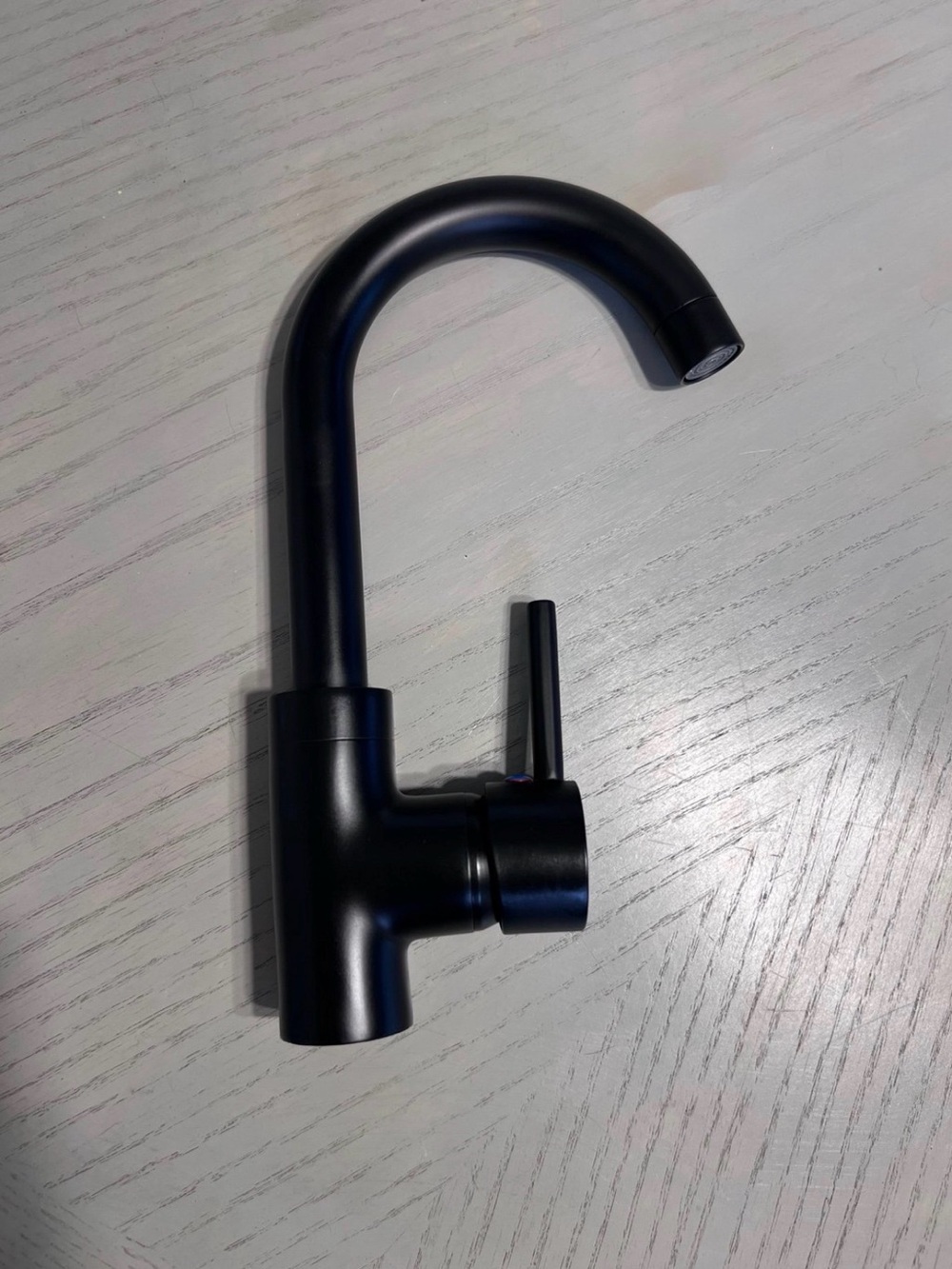 NEW Unbranded Matte Black Bar Kitchen Faucet Single Handle W/ Water Supply Lines